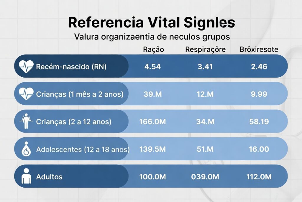 Sinais Vitais: Guia Completo Com Valores Normais Por Idade E Tabela ...