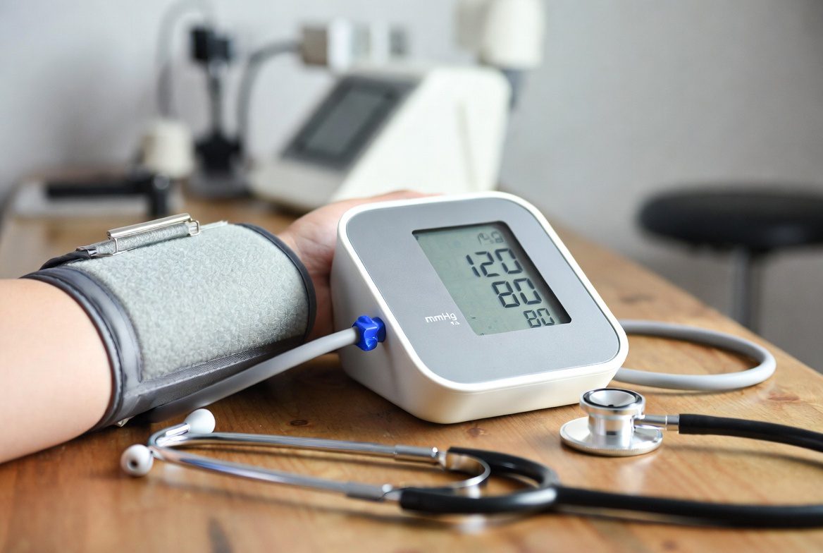 Monitor de pressão arterial digital com leitura normal de 12x8