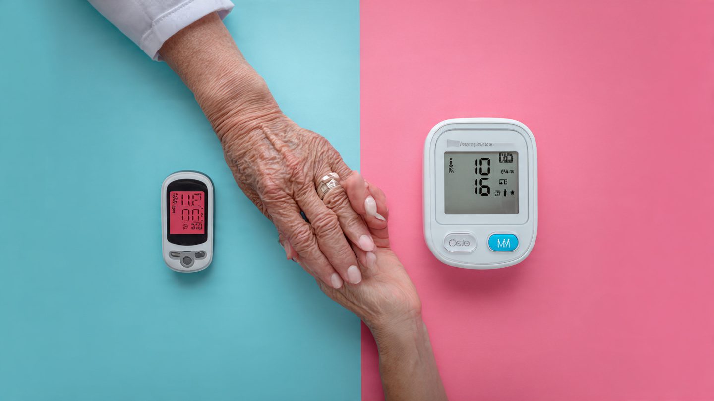 Controle de diabetes e hipertensão na enfermagem com uso de tecnologias de monitoramento.